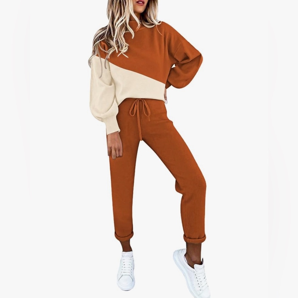 Color block track suit, size S